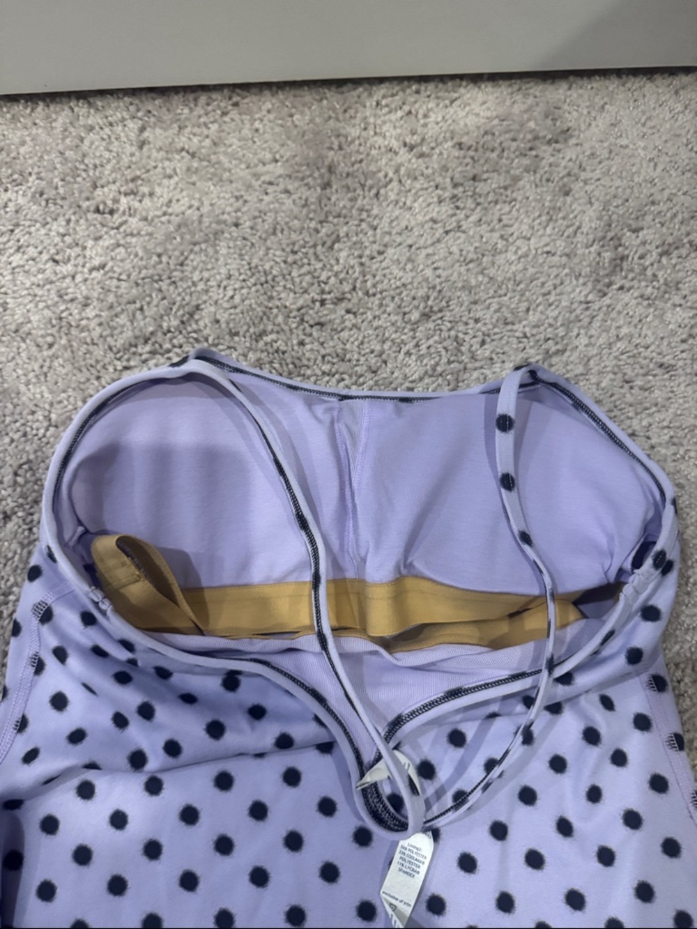 lululemon athletica Lavender Polka Dot Tank Top - Picture 5 of 6